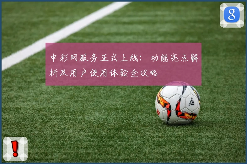 中彩网服务正式上线:功能亮点解析及用户使用体验全攻略